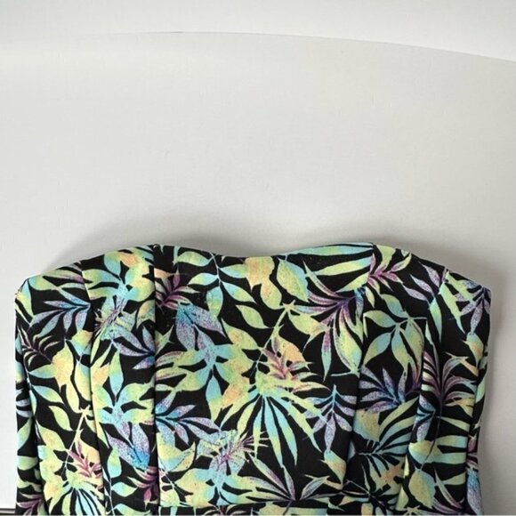 Lily Morgan Strapless Sweetheart Peplum Top - Small - Picture 5 of 9